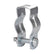 Clip de Acero Galvanizado Crouse-Hinds, Tipo 'O' (Omega), para Conduit EMT 1 1/4 pulgada
