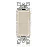 Interruptor de 3 Vías Leviton Decora, Iluminado, 15A, 120/277V, Blanco