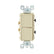 Interruptor Dúplex Leviton Decora, 2 en 1, 15A, 120/277V, Color Marfil