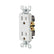 Contacto Dúplex Leviton Decora 15A 125V Color Blanco - imagen 2