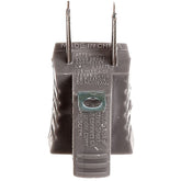 Adaptador Aterrizado Arrow Hart de 2 a 3 Polos 15A 125V Gris - imagen 2