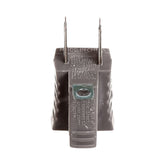 Adaptador Aterrizado Arrow Hart de 2 a 3 Polos 15A 125V Gris - imagen 2