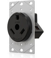 Contacto Fijo Leviton de Media Vuelta, 30A, 125V, NEMA L5-30R, 2P 3H