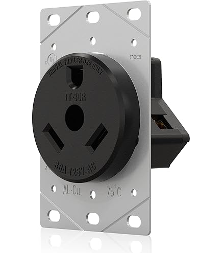 Contacto Fijo Leviton de Media Vuelta, 30A, 125V, NEMA L5-30R, 2P 3H