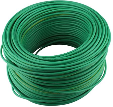 Cable de Cobre Argos THHW-LS, Calibre 16 AWG, Verde (Tierra), Rollo de 100 m