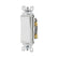 Apagador Sencillo Leviton Decora 15A 120/277V Color Blanco