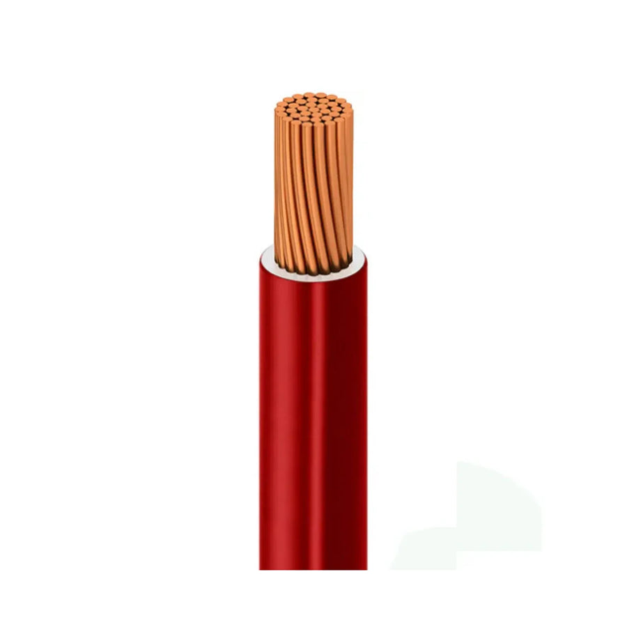 Cable THW Indiana 600V Calibre 12 AWG Rojo Rollo 100m