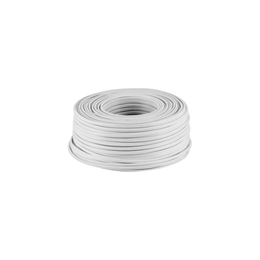 Cable Automotriz Flexible Argos 16 AWG Blanco Rollo 100m