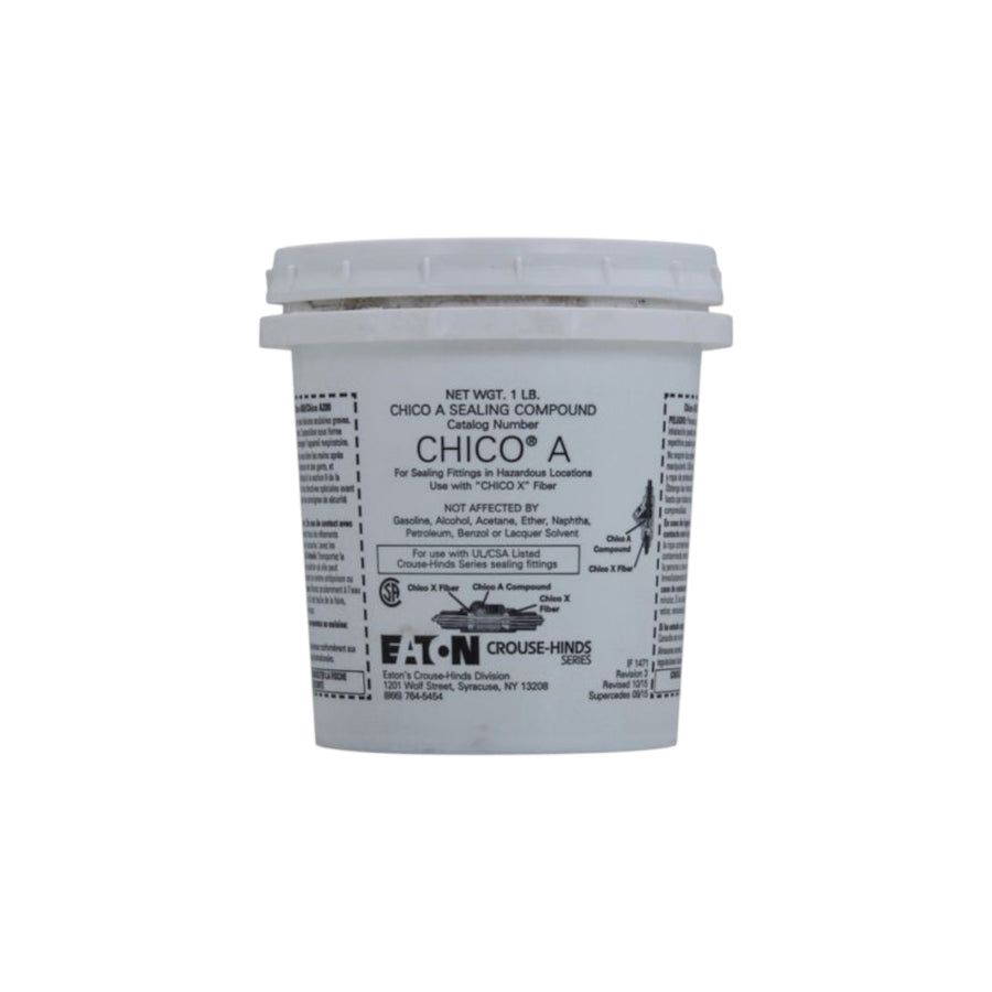 Kit de Compuesto Sellador Crouse-Hinds Chico A4 con Fibra, 0.454 kg