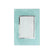 Placa Armada Sanelec Venecia Aqua, 1 Apagador de Escalera (3 Vías), Uso Exterior, IP54
