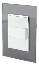 Placa Armada Sanelec Venecia con 3 Apagadores Sencillos, Color Humo - imagen 2