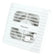 Extractor de Aire Sanelec para Baño, 4 Pulgadas, Color Blanco - imagen 2