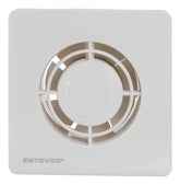 Extractor de Aire Estevez, 4 pulgadas, para Ventana o Muro, Blanco