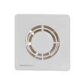 Extractor de Aire Estevez, 4 pulgadas, para Ventana o Muro, Blanco