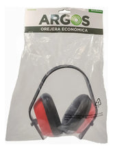 Protector de Ruido Argos Tipo Orejera, Diadema Ajustable, Rojo - imagen 3