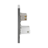 Placa Armada Sanelec Cordoba con 1 Contacto y 2 USB (2.1A) Gris - imagen 4