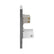 Placa Armada Sanelec Cordoba con 1 Contacto y 2 USB (2.1A) Gris - imagen 4