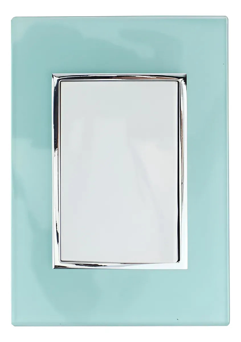 Placa Armada Sanelec Venecia Aqua, 1 Apagador Sencillo, Uso Exterior, IP54