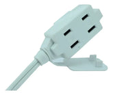 Extensión Eléctrica Argos para Electrodomésticos, 3 Tomas, 2 Metros, Calibre 16 AWG - imagen 2