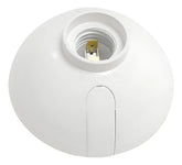 Portalámpara de Plástico Argos, Sencillo de Sobreponer, Base E26/E27