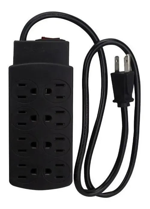 Multicontacto Sanelec de 8 Contactos con Supresor de Picos, 15A
