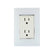 Placa Sanelec Línea Venecia Blanco con Contacto Doble Aterrizado 127V | SE344748 - imagen 4