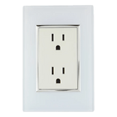 Placa Sanelec Línea Venecia Blanco con Contacto Doble Aterrizado 127V | SE344748 - imagen 4