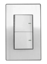 Placa Armada Sanelec con 1 Apagador Sencillo y 1 de Escalera, Blanco