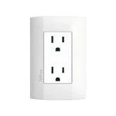 Contacto Dúplex Schneider Electric Duna, 15A, 127V, 2 Polos + Tierra, Blanco