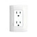 Contacto Dúplex Schneider Electric Duna, 15A, 127V, 2 Polos + Tierra, Blanco