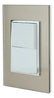 Placa Armada Sanelec Venecia con 2 Apagadores Sencillos, Color Champagne - imagen 2