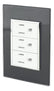 Placa Armada Sanelec Venecia con 3 Contactos, Color Humo - imagen 2