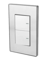 Placa Armada Sanelec con 1 Apagador Sencillo y 1 de Escalera, Blanco - imagen 2