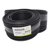 Cordón de Uso Rudo Argos 2x12 AWG 100m Negro 1302120 - imagen 3