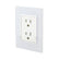 Placa Sanelec Línea Venecia Blanco con Contacto Doble Aterrizado 127V | SE344748 - imagen 3