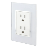 Placa Sanelec Línea Venecia Blanco con Contacto Doble Aterrizado 127V | SE344748 - imagen 3