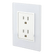 Placa Sanelec Línea Venecia Blanco con Contacto Doble Aterrizado 127V | SE344748 - imagen 3