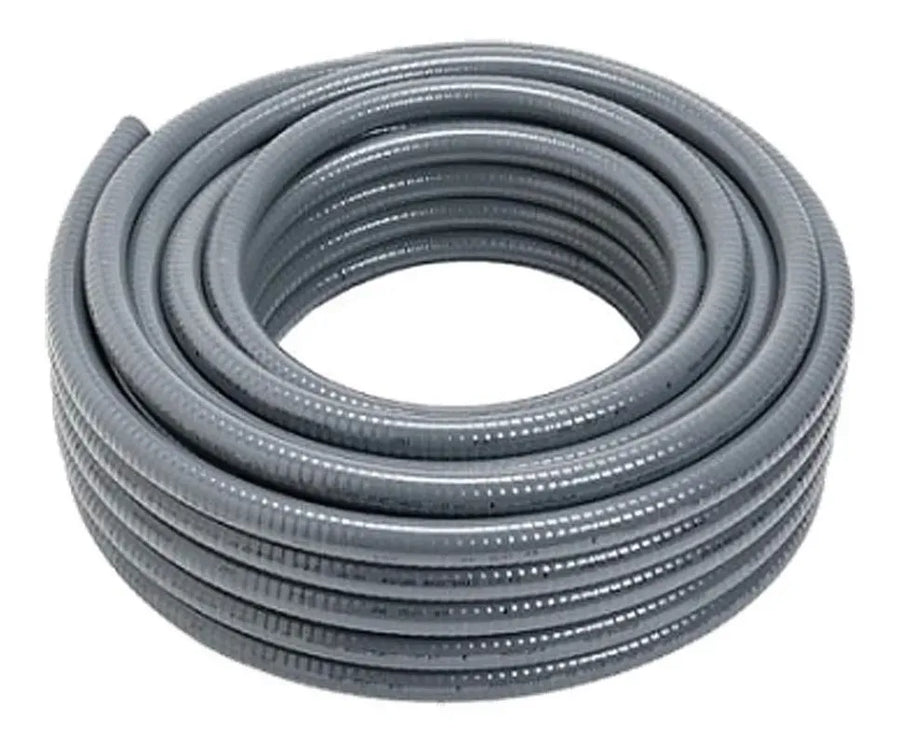 Tubo Conduit Flexible Metálico Argos, Tipo Liquidtight, 1/2 pulgada, Rollo 50 m