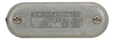 Tapa Ciega Redonda Crouse Hinds 2 1/2 y 3 pulg para Condulet Serie 7
