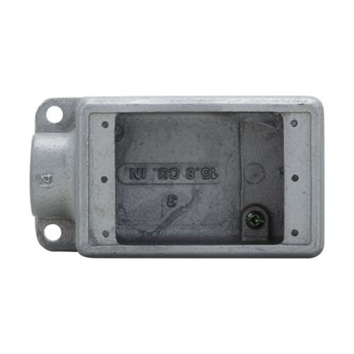 Caja de Dispositivos Crouse-Hinds FS-2, 1 Salida, para Conduit de 3/4 pulgada