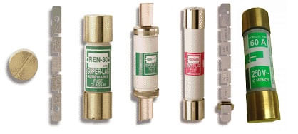 Fusible Tipo Cartucho Crouse-Hinds Clase H, 15A, 250V