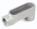 Cuerpo Condulet Crouse Hinds Domex Tipo LB de Aluminio 2 1/2 pulg