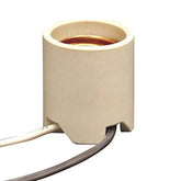 Portalámpara Sencillo Leviton con Cola, 660W, 250V, Base E26