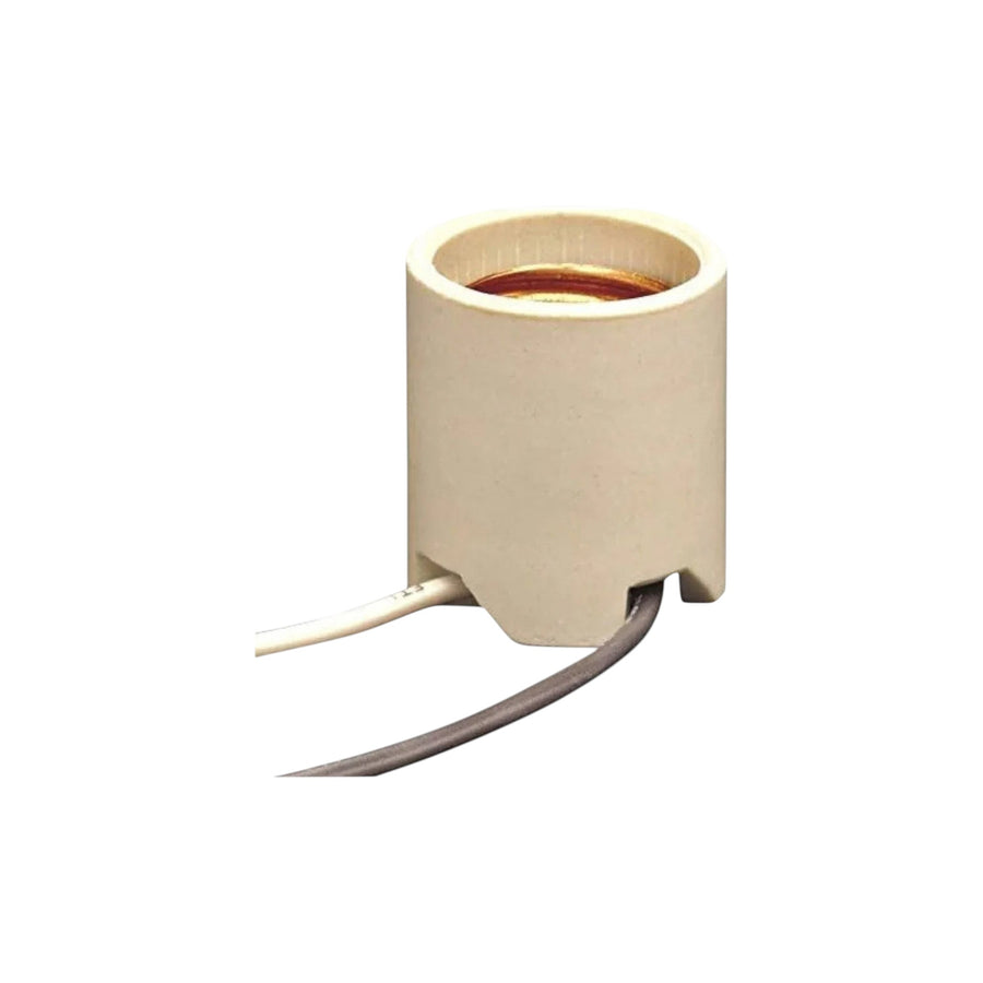 Portalámpara Sencillo Leviton con Cola, 660W, 250V, Base E26