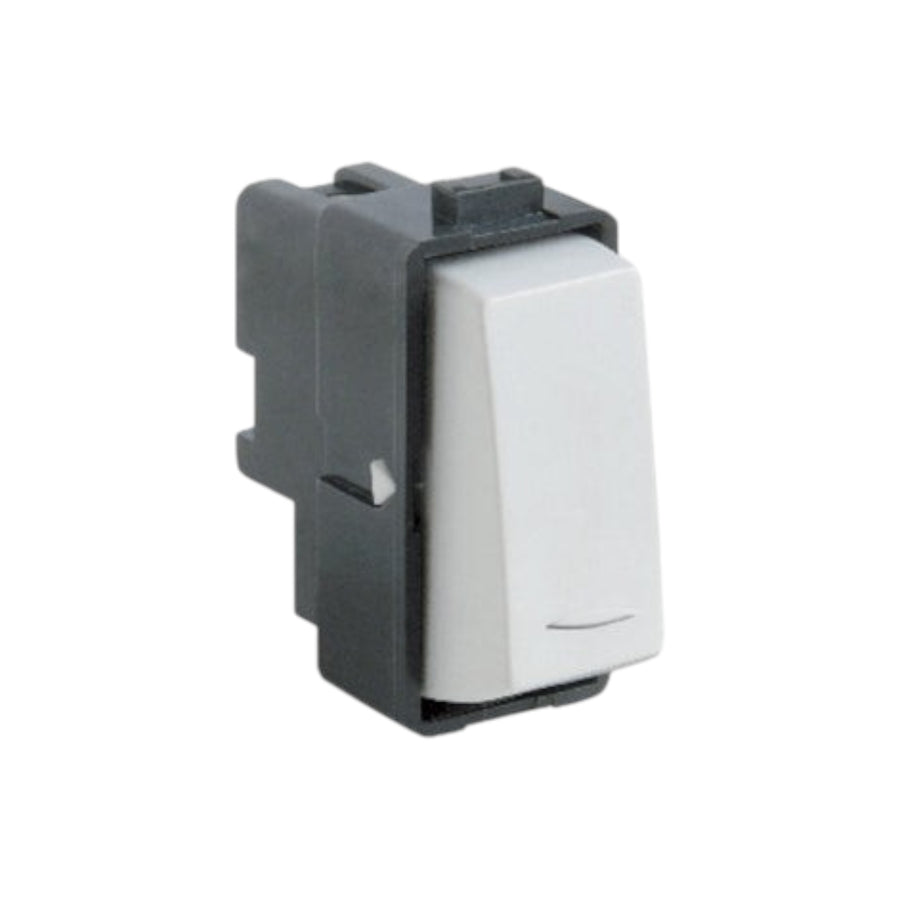 Interruptor Sencillo Schneider Electric Duna, 10A, 127V, 1 Módulo, Blanco
