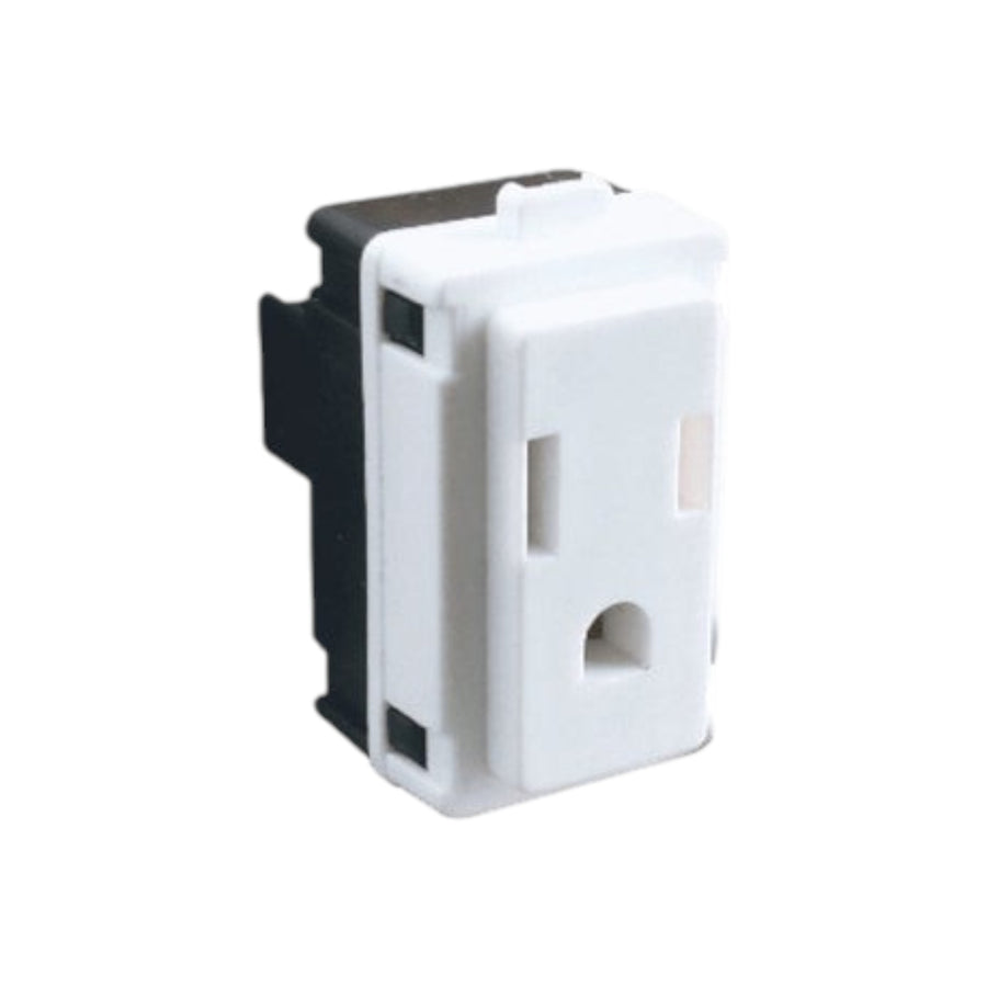 Contacto Dúplex Schneider Electric Duna, 15A, 127V, 2 Polos + Tierra, Blanco