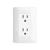 Kit Contacto Dúplex Schneider Electric Duna, 15A, 127V, 2P+T, Blanco, con Placa