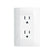 Contacto Dúplex Schneider Electric Duna, 15A, 127V, 2 Polos + Tierra, Blanco - imagen 2