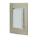 Placa Armada Sanelec Venecia con 1 Apagador Sencillo, 10A, Color Champagne/Café - imagen 2