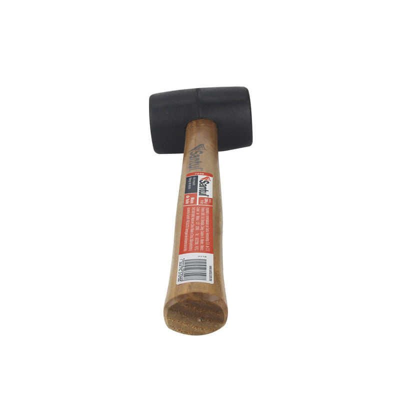 Mazo de Hule Santul 8 oz con Mango de Madera